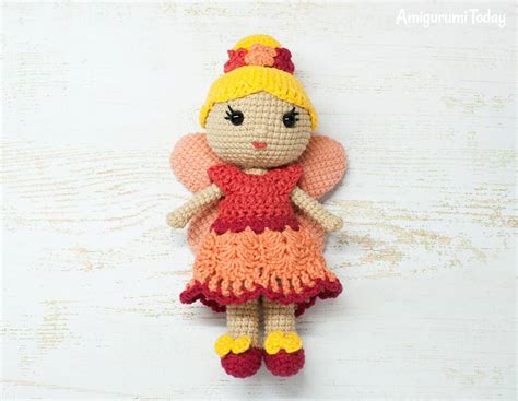 Fairy doll crochet pattern - Amigurumi Today