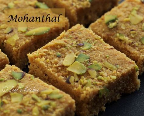 traditional gujarati mohanthal recipe zeels kitchen