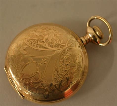 Sold At Auction Antique Ladies Elgin Gold Filled Pocket Watch