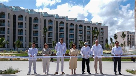 Gobernadora Mara Lezama Inaugura El Hotel Excellence Coral Playa