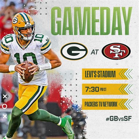 Green Bay Packers on Twitter: "#Packers football TONIGHT! 🏈: https://t.co/iZ5X6eWFaQ #GBvsSF | # ...