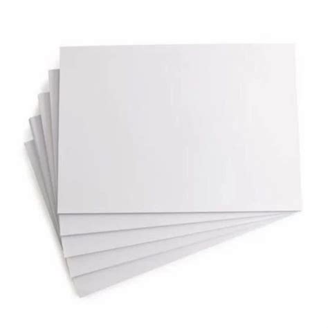 Smooth Plain White Writing Paper Thickness Mm Size A At Rs