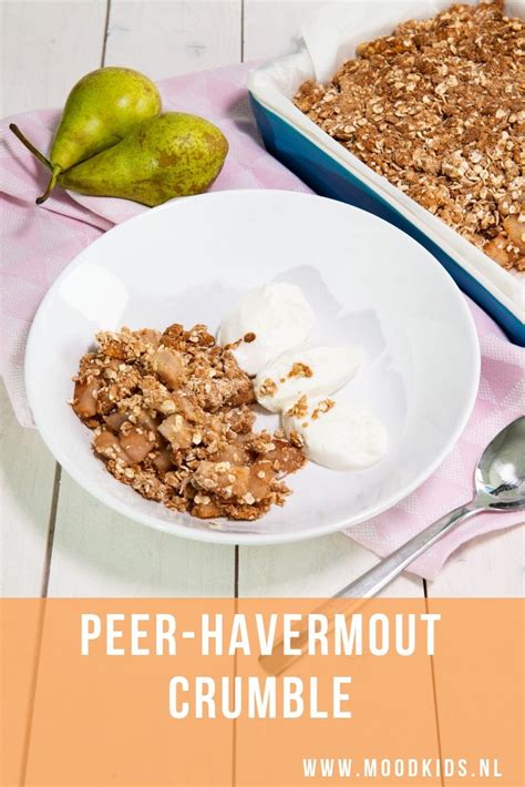 Havermout Crumble Met Peer Lekker Gezond Ontbijt Artofit