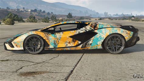 Lamborghini Sian Fkp 37 2020 S6 Add On For Gta 5