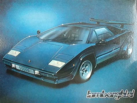 Lamborghini Countach Poster