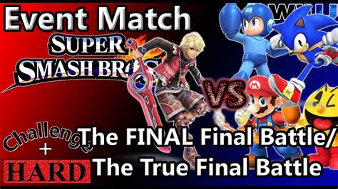 Super Smash Bros U Event Match The Final Final Battle Challenge