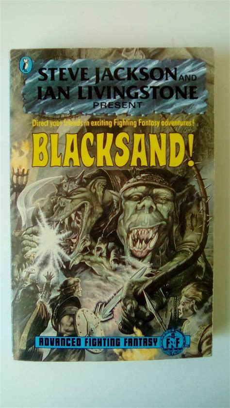 Blacksand Advanced Fighting Fantasy Puffin Adventure Gamebooks