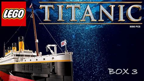 LEGO Creator Set 10294 Titanic BOX 3 Speedbuild And Unboxing