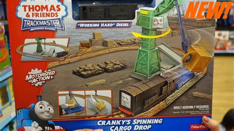 Checking Out Thomas And Friends Crankys Spinning Cargo Drop Set