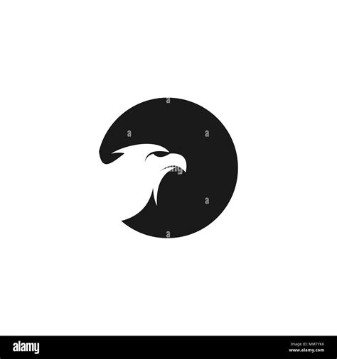 Bird logo design, bird icon, circle design, vector icons Stock Vector ...