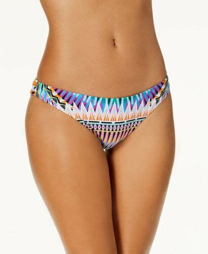 Bar Iii Sunburst Cheeky Hipster Bikini Bottoms MSRP 44 Size S UB2