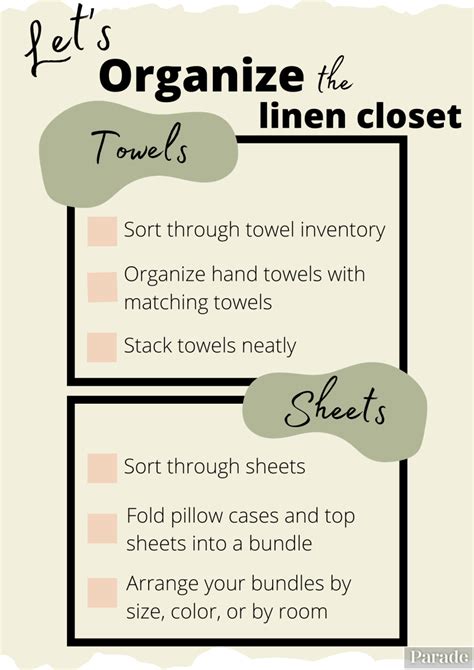 10 Printable Closet Cleaning Guides — Closet Cleaning Tips Parade