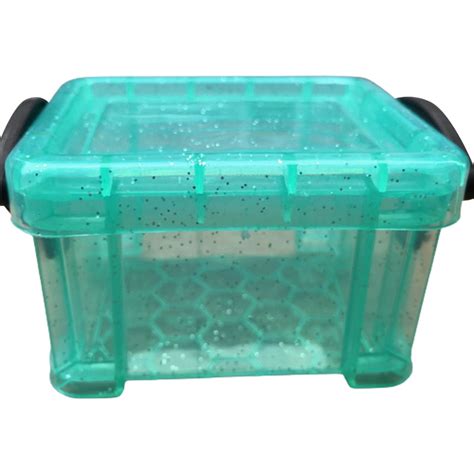 Mini Plastic Storage Box with Locking Lid Clear Plastic Organizer for ...