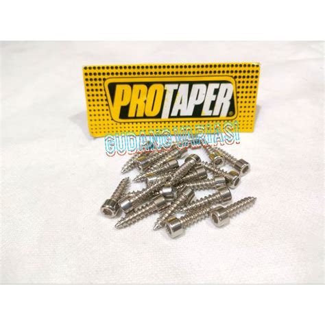 Jual BAUT BODY YAMAHA CACING CROME STAINLIS PER 20 PROTAPER Shopee