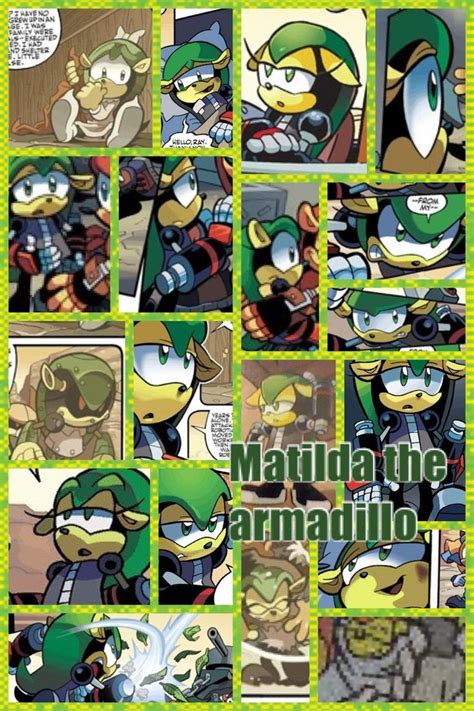 Matilda The Armadillo By Princessemerald On Deviantart Sonic Funny