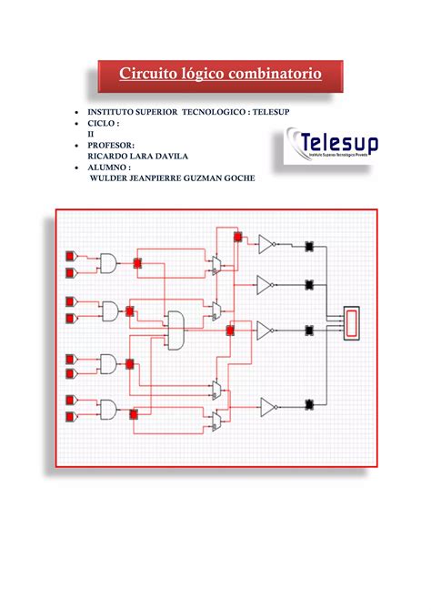 Circuito Logico Combinatorio Pdf