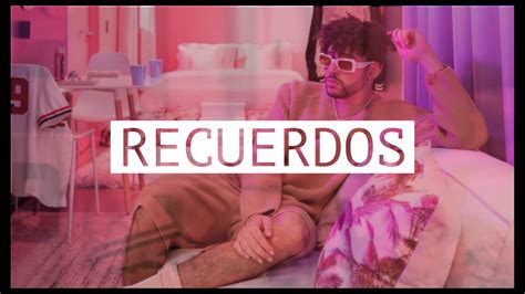 Free Bad Bunny Reggaeton Type Beat Perreo Recuerdos Youtube Music