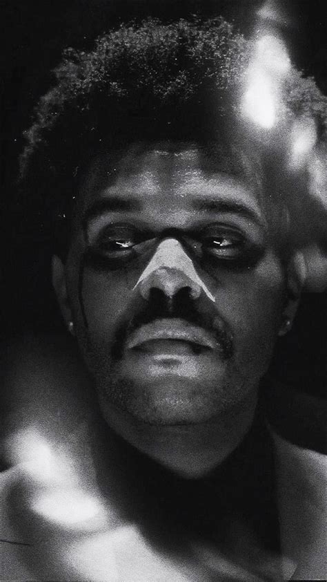 The Weeknd Black And White Photography