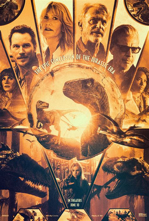 Nima Neemz Nakhshab Jurassic World Dominion Movie Poster 2022 Full Cast And Dinosaurs