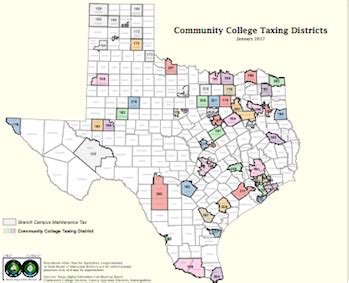 College District Maps | Texas Association of Community Colleges