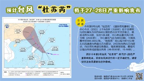 台风杜苏芮来了或将严重影响福建 天气 阵雨 中央气象台