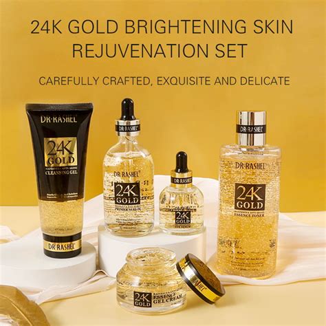 Buy 24K Gold Radiance & Anti-Aging Skin Care Series(5PC Set) Online ...