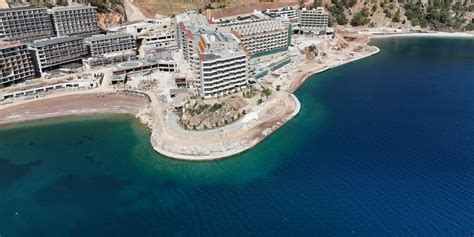 Marmaris te Sinpaş Otel inşaatı mühürlendi 60 milyon TL ceza kesildi