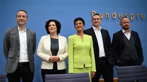 Sahra Wagenknecht Stellt Pläne Für Neue Partei Vor Livestream Der