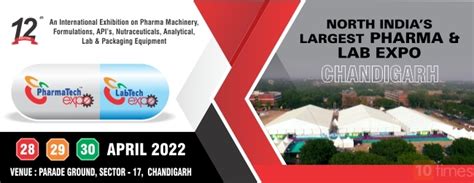 Pharmatech Expo Labtech Expo Apr Chandigarh India Trade Show