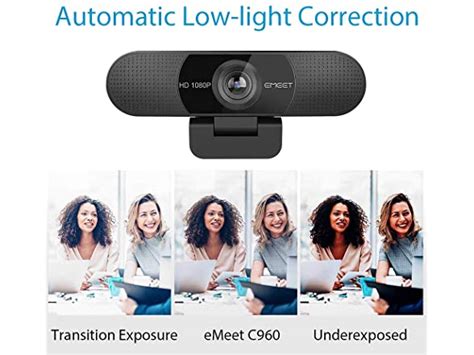 EMeet C960 Full HD Webcam With Microphone