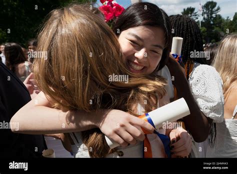 American High School Graduation Ceremony Stock Photo - Alamy