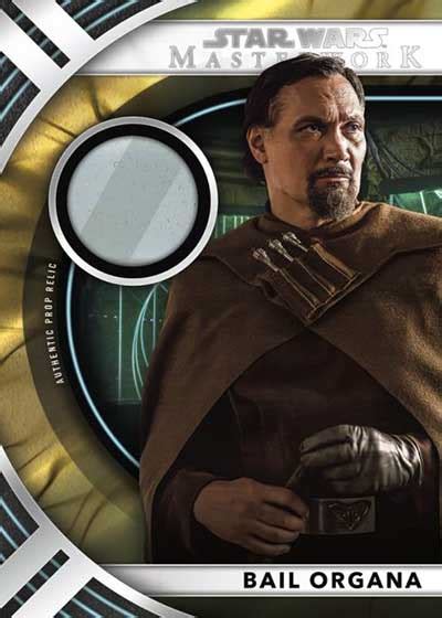 Topps Star Wars Masterwork Checklist Box Info Details