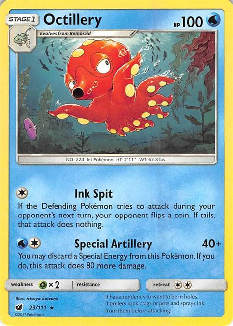 Octillery 23 Prices Pokemon Crimson Invasion Pokemon Cards