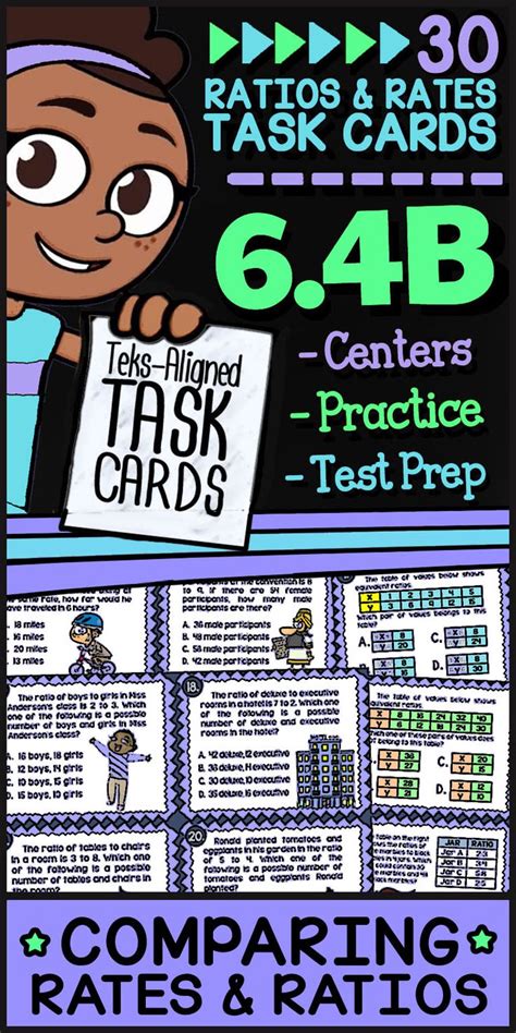 Math Tek B Comparing Ratios Rates Th Grade Staar Math Task