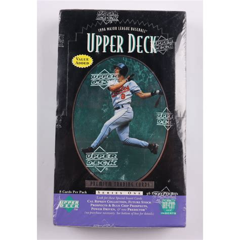 1996 Upper Deck Baseball Card Set With 36 Packs Pristine Auction