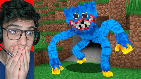 Fingi Ser O Huggy Wuggy Para Assustar Minha Amiga No Minecraft Youtube