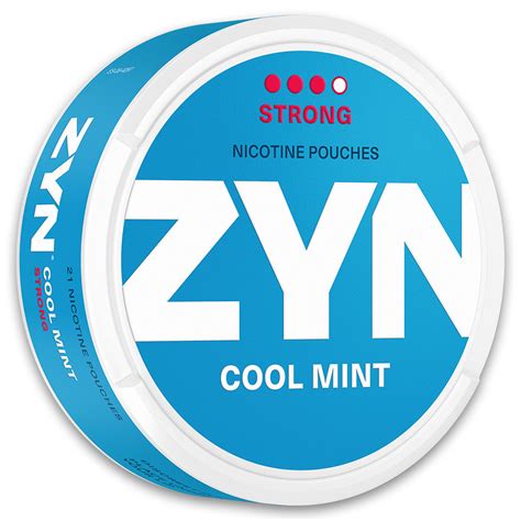 Zyn Nicotine Pouch Cool Mint 6mg Strong Buy Online L Bull Brand