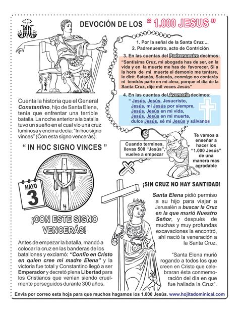 28 de abril de 2024 Los 7 YO SOY de Jesús HOJITA DOMINICAL