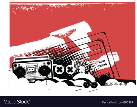 Boom box Royalty Free Vector Image - VectorStock