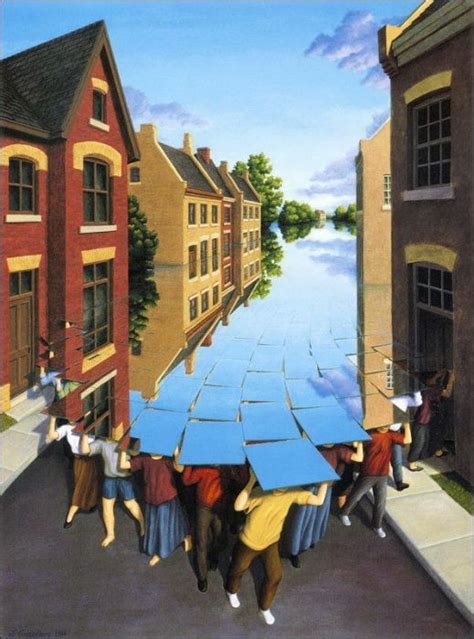 Amazing Surrealistic Paintings By Rob Gonsalves 32 Pics Optical