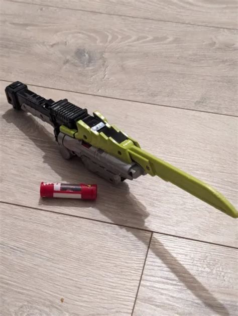 Power Rangers Dino Charge Green Deluxe Sabre Sword With Dino Charge