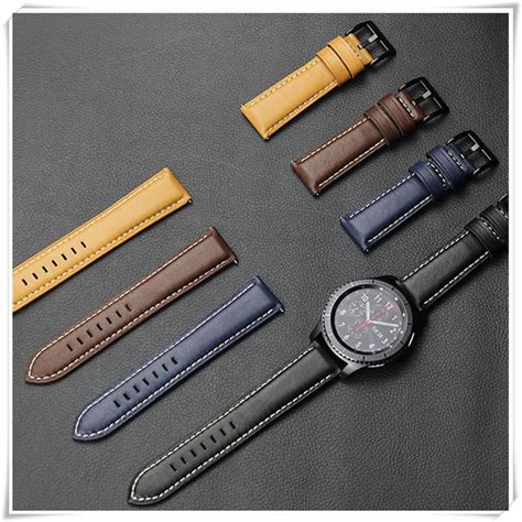 Buy Fashion Luxury Leather Watch Bracelet Strap Band For Samsung Gear