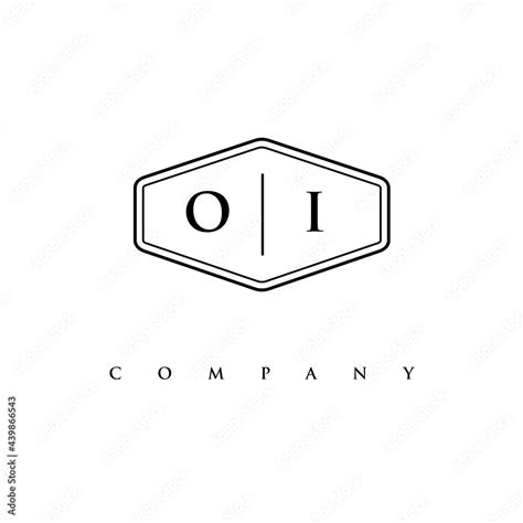 initial oi logo design vector stock vector adobe stock