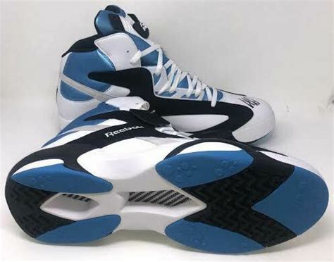 Shaquille O'Neal Signed Size 22 Reebok The Pump Game Model Shoes (Fanatics Hologram) | Pristine ...