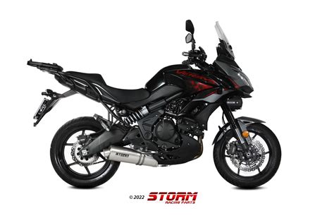 Scarico Kawasaki Versys Storm Oval Inox K Lx Storm