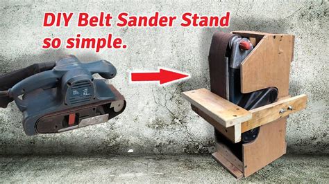 Jax Design: Belt Sander Stand -- Can Sit In Positions, 50% OFF