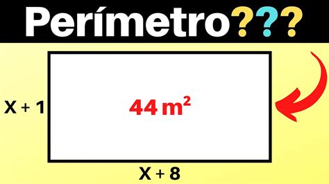 Calcule o Perímetro do Retângulo Geometria Plana YouTube