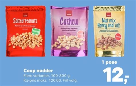 Coop Cashewn Dder Tilbud Hos Superbrugsen