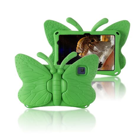 Ripley FUNDA PARA SAMSUNG TAB S6 10 5 DE GOMA MARIPOSA VERDE RESISTENTE