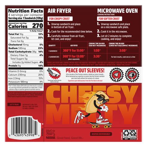 Hot Pockets Four Cheese Pizza 4ct Delivered In As Fast As 15 Minutes